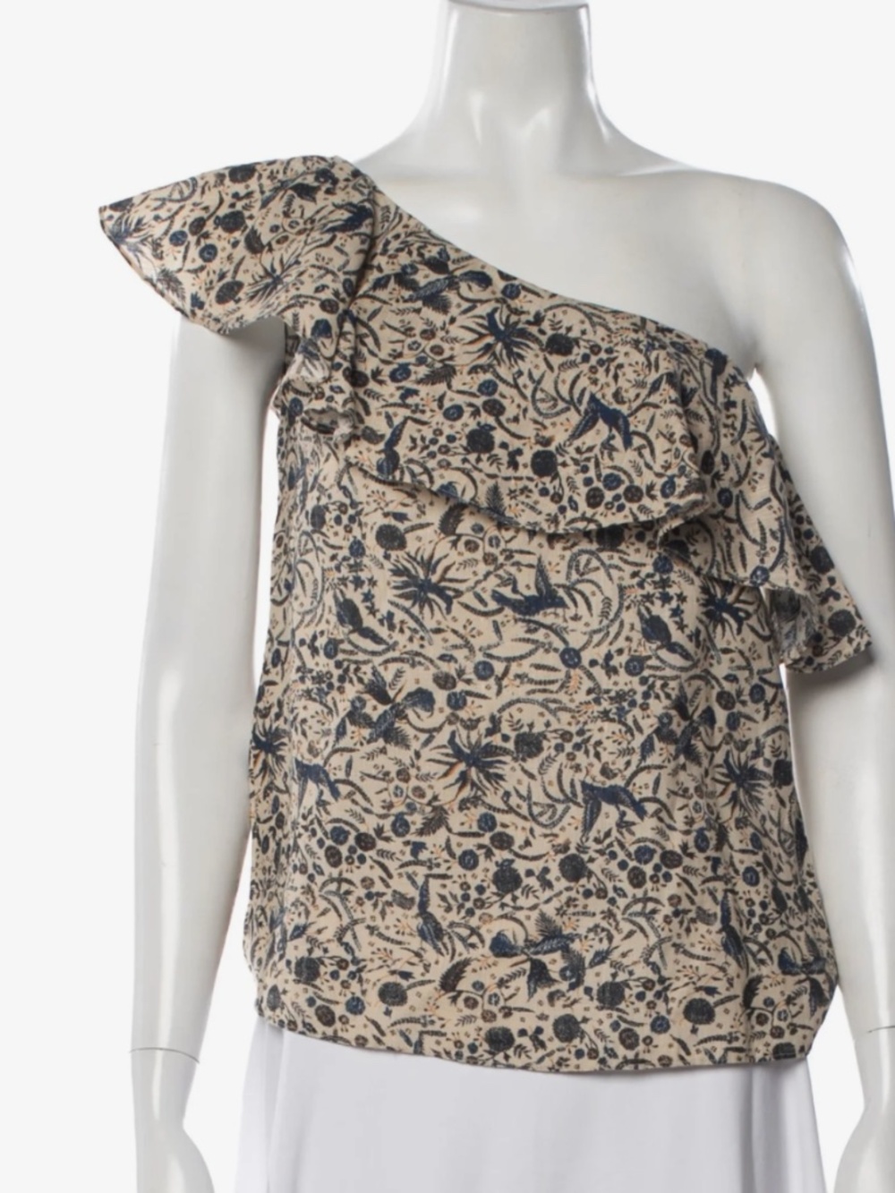 Isabel Marant one shoulder summer top